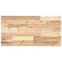 Estante de lavabo de pared acero y madera maciza de acacia de , Tocadores de baño - Ref: Foro24-3302693, Precio: 90,90 €, Des...