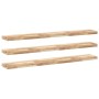 Estantes flotantes 3 uds madera acacia sin tratar 120x20x4 cm de , Estantes y estanterías - Ref: Foro24-3279433, Precio: 140,...