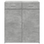 Aparador de madera contrachapada gris hormigón 80x42,5x93 cm de , Aparadores - Ref: Foro24-3281472, Precio: 146,85 €, Descuen...