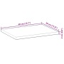 Estante flotante madera maciza de acacia sin tratar 40x30x2 cm de , Estantes y estanterías - Ref: Foro24-3279363, Precio: 21,...