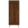 Aparador alto madera contrachapada roble marrón 34,5x34x180 cm de , Aparadores - Ref: Foro24-3200432, Precio: 111,83 €, Descu...