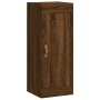 Aparador alto madera contrachapada roble marrón 34,5x34x180 cm de , Aparadores - Ref: Foro24-3200432, Precio: 111,83 €, Descu...