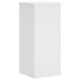 Soportes de plantas 2 uds madera ingeniería blanco 30x30x70 cm de , Soportes para macetas - Ref: Foro24-852924, Precio: 71,03...