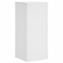 Soportes de plantas 2 uds madera ingeniería blanco 30x30x70 cm de , Soportes para macetas - Ref: Foro24-852924, Precio: 71,03...