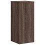 Soportes de plantas 2 uds madera marrón roble 30x30x70 cm de , Soportes para macetas - Ref: Foro24-852930, Precio: 67,12 €, D...