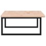 Estante de lavabo de pared de acero y madera maciza de roble de , Tocadores de baño - Ref: Foro24-3302465, Precio: 130,72 €, ...