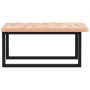 Estante de lavabo de pared de acero y madera maciza de haya de , Tocadores de baño - Ref: Foro24-3302501, Precio: 87,74 €, De...