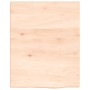 Estante de lavabo de pared de acero y madera maciza de roble de , Tocadores de baño - Ref: Foro24-3302534, Precio: 58,09 €, D...