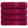 Toallas de baño SOLUND 4 unidades burdeos 100x150 cm 600 gsm de , Toallas - Ref: Foro24-137216, Precio: 71,74 €, Descuento: %