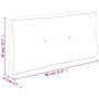 Cojín para sofá de palets tela crema 80x40x12 cm de , Cojines para sillas y sofás - Ref: Foro24-360603, Precio: 26,50 €, Desc...