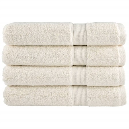 Toallas de sauna SOLUND 4 unidades crema 80x200 cm 600 gsm de , Toallas - Ref: Foro24-137483, Precio: 79,48 €, Descuento: %