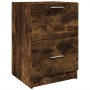Armario de lavabo madera ingeniería roble ahumado 40x37x59 cm de , Muebles de baño - Ref: Foro24-848105, Precio: 68,07 €, Des...