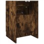 Armario de lavabo madera ingeniería roble ahumado 40x37x59 cm de , Muebles de baño - Ref: Foro24-848105, Precio: 68,07 €, Des...