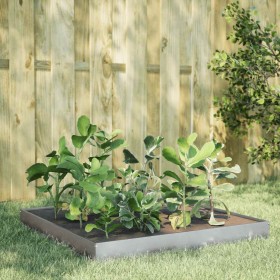 Jardinera de acero galvanizado 100x100x18,5 cm de , Maceteros y jardineras - Ref: Foro24-851015, Precio: 35,85 €, Descuento: %
