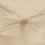 Cojín para sofá de palets de tela beige 80x80x12 cm de , Cojines para sillas y sofás - Ref: Foro24-360494, Precio: 44,26 €, D...