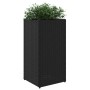 Jardineras 2 unidades ratán sintético negro 30x30x60 cm de , Maceteros y jardineras - Ref: Foro24-3210516, Precio: 111,27 €, ...