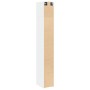 Armario estrecho madera de ingeniería blanco 30x42,5x225 cm de , Aparadores - Ref: Foro24-3281259, Precio: 188,30 €, Descuent...