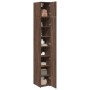 Armario estrecho madera ingeniería marrón roble 30x42,5x225 cm de , Aparadores - Ref: Foro24-3281265, Precio: 178,56 €, Descu...