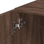 Armario estrecho madera ingeniería marrón roble 30x42,5x225 cm de , Aparadores - Ref: Foro24-3281265, Precio: 178,56 €, Descu...
