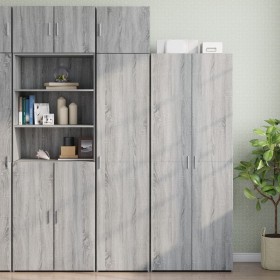 Armario estrecho madera ingeniería gris Sonoma 45x42,5x225 cm de , Aparadores - Ref: Foro24-3281292, Precio: 204,68 €, Descue...