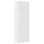 Armario de madera de ingeniería blanco 70x42,5x225 cm de , Aparadores - Ref: Foro24-3281322, Precio: 268,70 €, Descuento: %