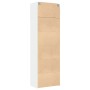 Armario de madera de ingeniería blanco 70x42,5x225 cm de , Aparadores - Ref: Foro24-3281322, Precio: 268,70 €, Descuento: %