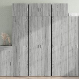Armario de madera ingeniería gris Sonoma 70x42,5x225 cm de , Aparadores - Ref: Foro24-3281334, Precio: 250,70 €, Descuento: %