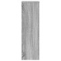 Soportes de plantas 2 uds madera gris Sonoma 25x25x80 cm de , Soportes para macetas - Ref: Foro24-852947, Precio: 58,33 €, De...