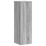 Soportes de plantas 2 uds madera gris Sonoma 25x25x80 cm de , Soportes para macetas - Ref: Foro24-852947, Precio: 58,33 €, De...