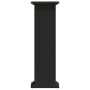 Soportes para plantas madera de ingeniería negro 33x33x100 cm de , Soportes para macetas - Ref: Foro24-852979, Precio: 58,91 ...