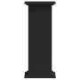 Soportes para plantas madera de ingeniería negro 33x33x80 cm de , Soportes para macetas - Ref: Foro24-852970, Precio: 49,73 €...