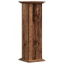 Soportes de plantas madera ingeniería envejecida 33x33x100 cm de , Soportes para macetas - Ref: Foro24-852985, Precio: 55,76 ...