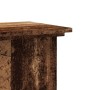 Soportes de plantas madera ingeniería envejecida 33x33x100 cm de , Soportes para macetas - Ref: Foro24-852985, Precio: 55,76 ...