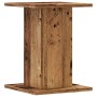 Soportes para plantas 2 uds madera roble envejecido 30x30x40 cm de , Soportes para macetas - Ref: Foro24-3307853, Precio: 52,...