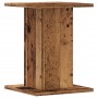 Soportes para plantas 2 uds madera roble envejecido 30x30x40 cm de , Soportes para macetas - Ref: Foro24-3307853, Precio: 52,...