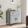 Aparador madera de ingeniería gris Sonoma 79,5x35,5x74,5 cm de , Aparadores - Ref: Foro24-848547, Precio: 86,20 €, Descuento: %