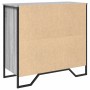 Aparador madera de ingeniería gris Sonoma 79,5x35,5x74,5 cm de , Aparadores - Ref: Foro24-848547, Precio: 86,20 €, Descuento: %