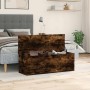 Caja de almacenaje madera ingeniería roble ahumado 102x35x35 cm de , Baúles de almacenamiento - Ref: Foro24-840692, Precio: 8...