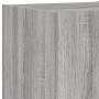 Muebles TV pared con LED 6 pzas madera ingeniería gris Sonoma de , Muebles TV - Ref: Foro24-3216858, Precio: 194,14 €, Descue...