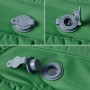 Colchón de camping autoinflable con almohada 1 persona verde de , Colchonetas para dormir - Ref: Foro24-4007121, Precio: 50,6...