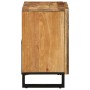 Armario de lavabo para baño madera maciza de mango 62x34x58 cm de , Muebles de baño - Ref: Foro24-377529, Precio: 131,14 €, D...