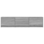Mueble de TV con LED madera ingeniería gris Sonoma 165x34x40 cm de , Muebles TV - Ref: Foro24-852255, Precio: 104,93 €, Descu...
