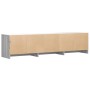 Mueble de TV con LED madera ingeniería gris Sonoma 165x34x40 cm de , Muebles TV - Ref: Foro24-852255, Precio: 104,93 €, Descu...
