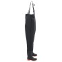 Vadeador de pecho con botas negro talla 43 de , Vadeadores para caza y para pesca - Ref: Foro24-4016986, Precio: 30,86 €, Des...