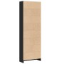 Estantería de madera de ingeniería negra 60x24x176 cm de , Librerías y estanterías - Ref: Foro24-857822, Precio: 80,03 €, Des...