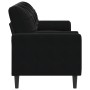 Sofá de 3 plazas con cojines terciopelo negro 180 cm de , Sofás - Ref: Foro24-3278234, Precio: 279,64 €, Descuento: %