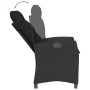 Set comedor de jardín 3 pzas con cojines ratán sintético negro de , Conjuntos de jardín - Ref: Foro24-3213174, Precio: 325,50...