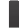 Leñero de acero negro 100x40x100 cm de , Bolsas y soportes de leña - Ref: Foro24-850968, Precio: 131,48 €, Descuento: %