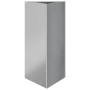 Jardinera triangular acero galvanizado 40x40x75 cm de , Maceteros y jardineras - Ref: Foro24-851167, Precio: 55,61 €, Descuen...