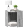 Mueble arenero para gatos madera gris Sonoma 42x42x51 cm de , Mobiliario para gatos - Ref: Foro24-857747, Precio: 40,41 €, De...